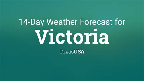 10 day forecast for victoria texas